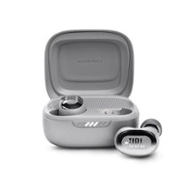 JBL - Live Free 2 True Wireless Headphones - Silver - Front_Zoom