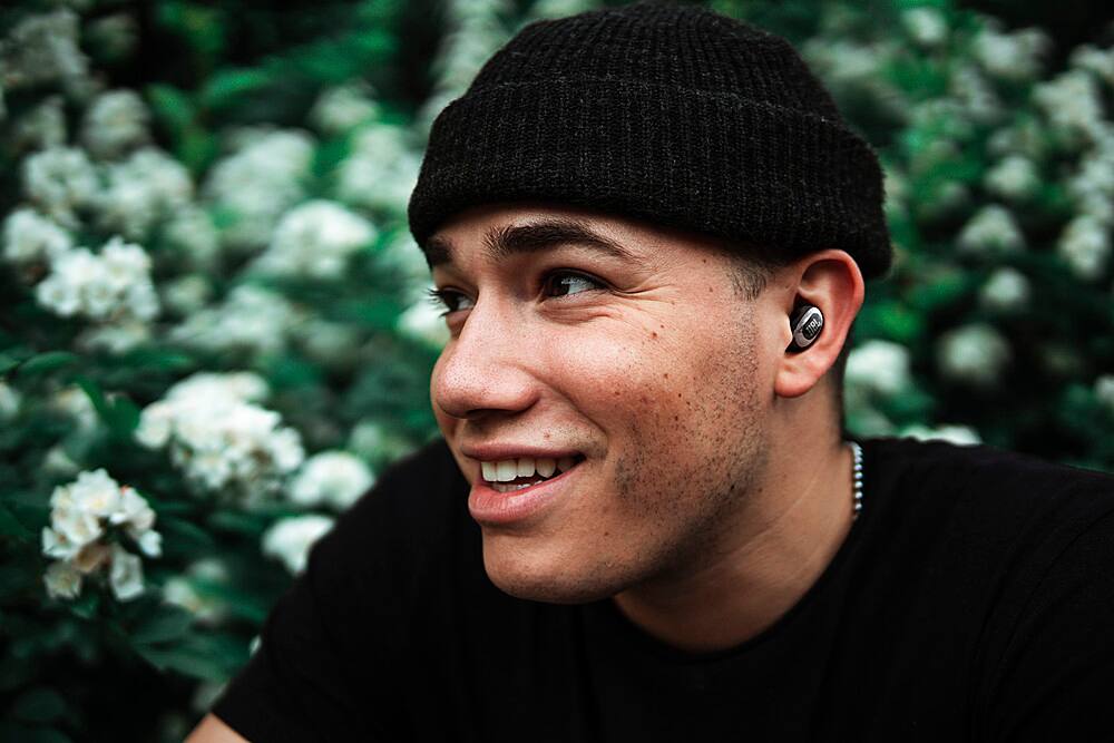 Alt View 18. JBL - Live Free 2 True Wireless Headphones - Silver.