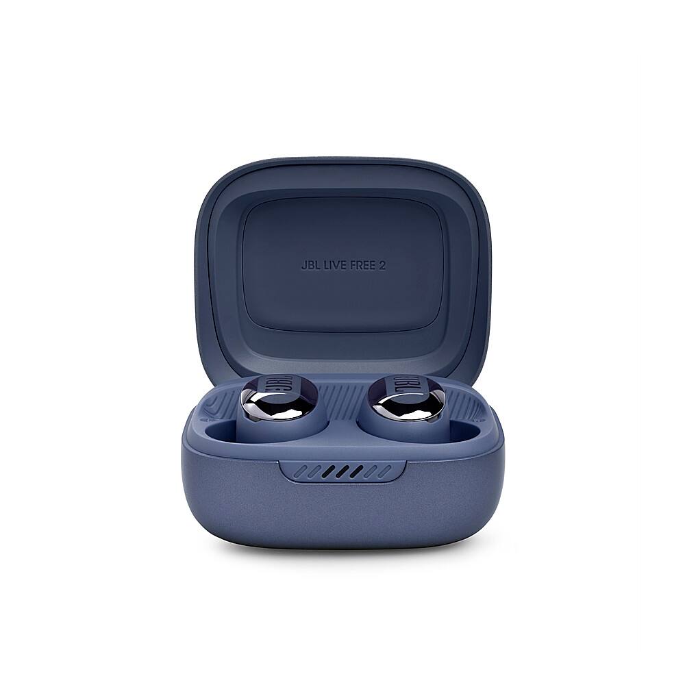 Alt View 11. JBL - Live Free 2 True Wireless Headphones - Blue.