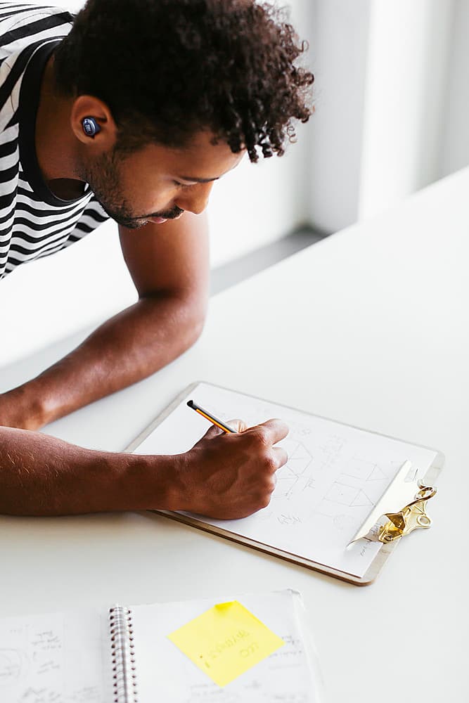 Alt View 17. JBL - Live Free 2 True Wireless Headphones - Blue.