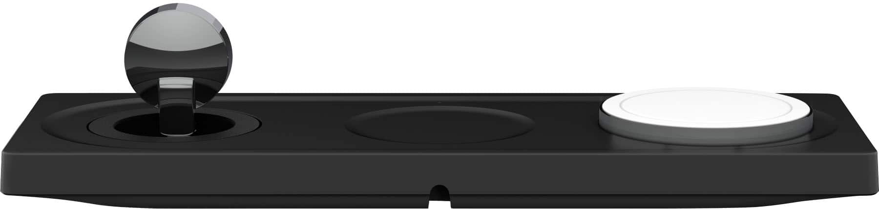 Alt View 15. Belkin - MagSafe 3-in-1 Wireless Charging Pad - Fast Wireless Charging for Apple Watch, iPhone 15, 14, 13 & 12 series, & AirPods - Black.