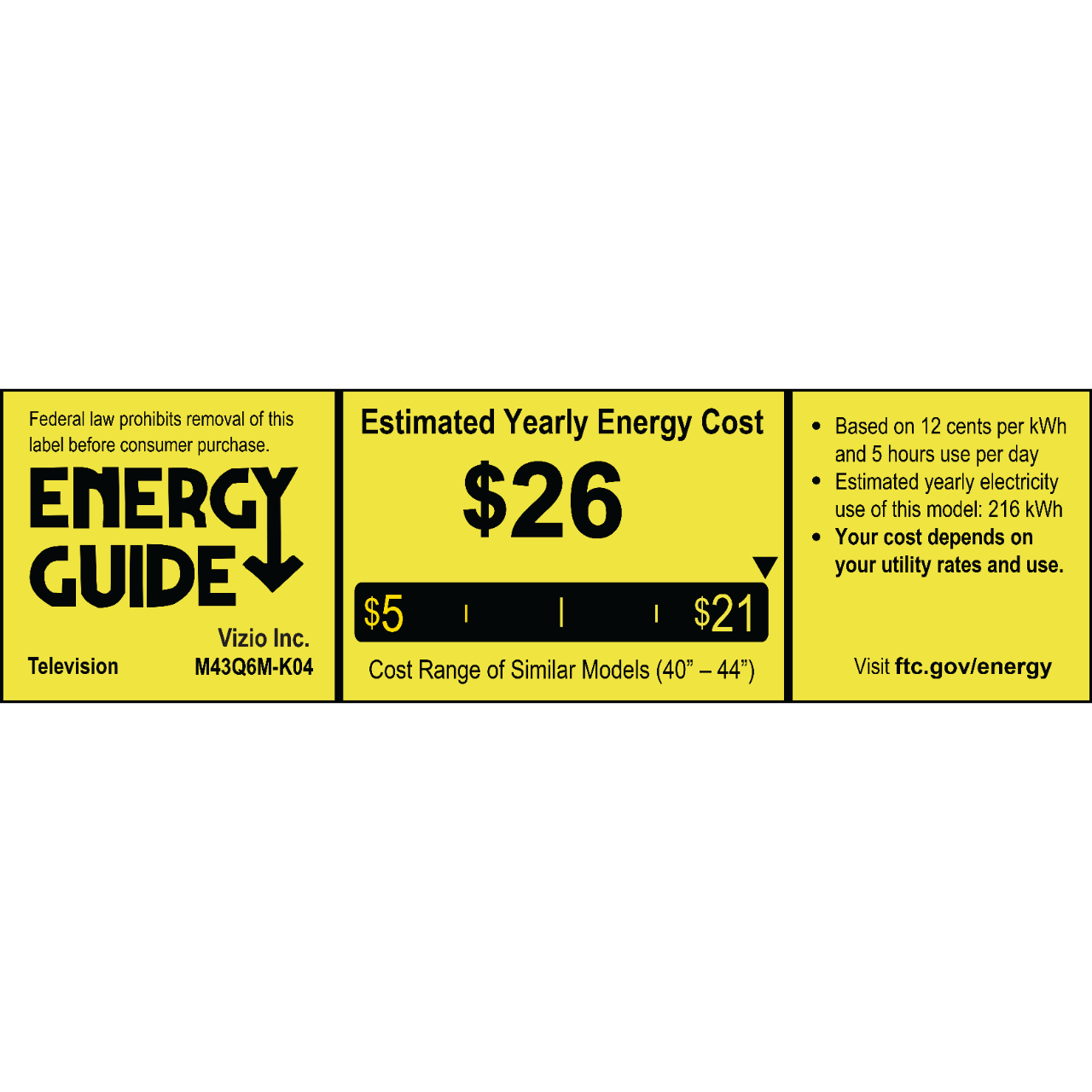 Customer Reviews VIZIO 43" Class MQ6 Series 4K QLED HDR Smart TV