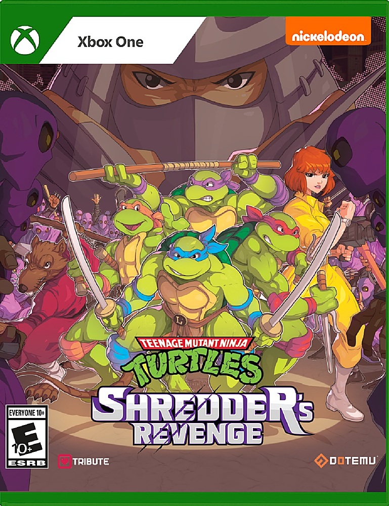 Teenage Mutant Ninja Turtles Xbox Game TMNT For Sale