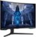 Alt View 15. Samsung - Odyssey Neo G7 32" Curved 4K UHD FreeSync Premium Pro & G-Sync Compatible HDR2K 165Hz 1ms Gaming Monitor - Black.