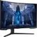 Alt View 15. Samsung - Odyssey Neo G7 32" Curved 4K UHD FreeSync Premium Pro & G-Sync Compatible HDR2K 165Hz 1ms Gaming Monitor - Black.