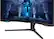 Alt View 19. Samsung - Odyssey Neo G7 32" Curved 4K UHD FreeSync Premium Pro & G-Sync Compatible HDR2K 165Hz 1ms Gaming Monitor - Black.