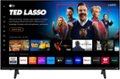 Front. VIZIO - 43" Class V-Series 4K LED HDR Smart TV - Black.