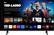 Front. VIZIO - 43" Class V-Series 4K LED HDR Smart TV - Black.