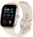 Front Zoom. Amazfit - GTS 4 Mini Smartwatch 9.1 mm - Moonlight White.