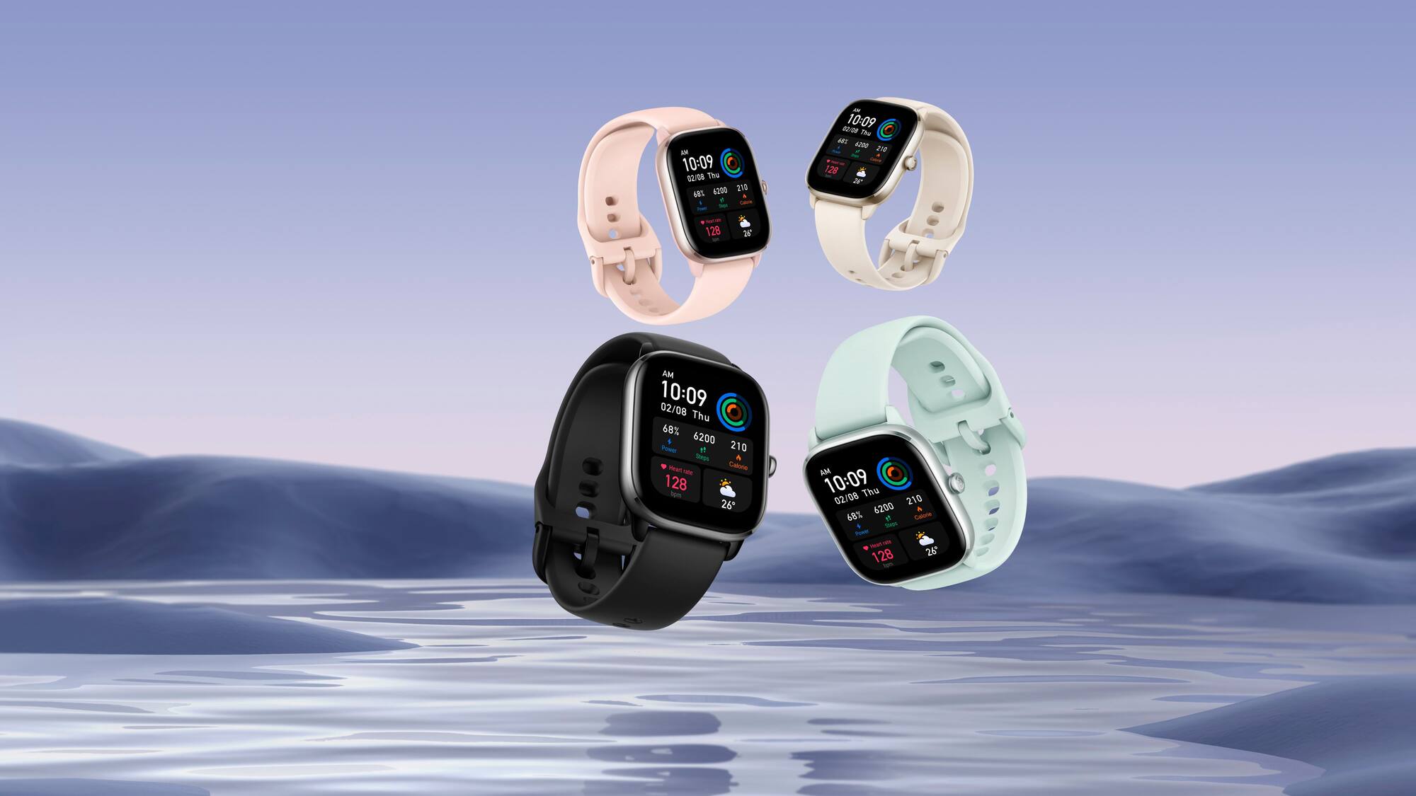 ちはる様専用】Amazfit GTS 4 mini ムーンライトホワイト 白 ちはる様専用】Amazfit GTS 4 mini ムーンライトホワイト 白