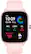 Back. Amazfit - GTS 4 Mini Smartwatch 41.9 mm Aluminum Alloy - Flamingo Pink.
