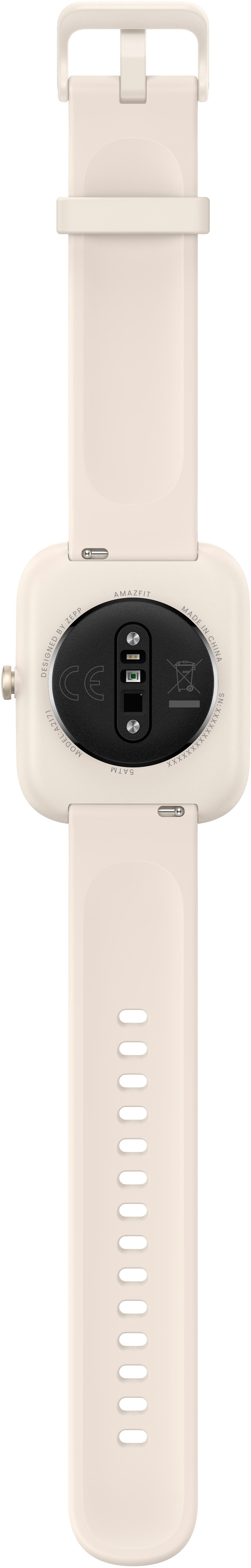 Best Buy: Amazfit Bip 3 Pro Smartwatch 42.9mm Polycarbonate Plastic Cream  W2171GL3N/W2171OV6N
