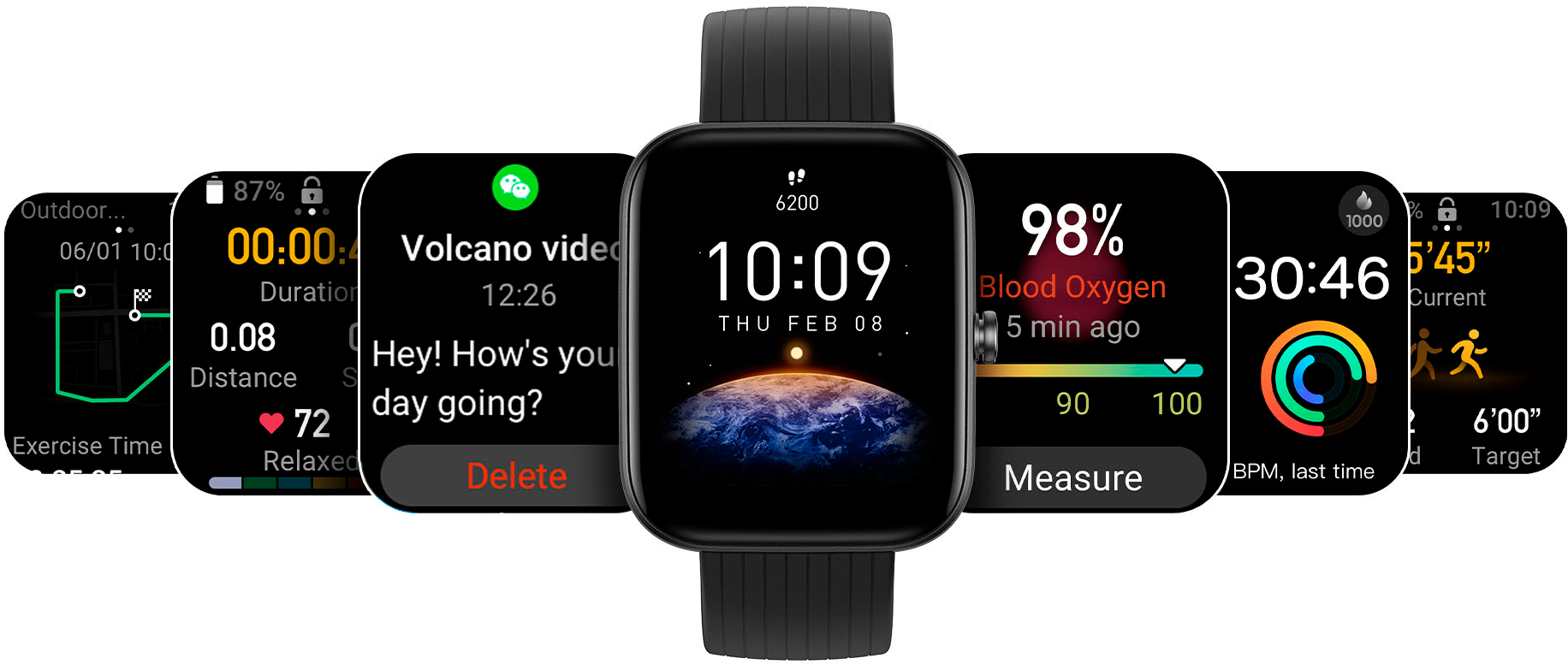Amazfit Bip 3 Pro Reloj Smartwatch Crema