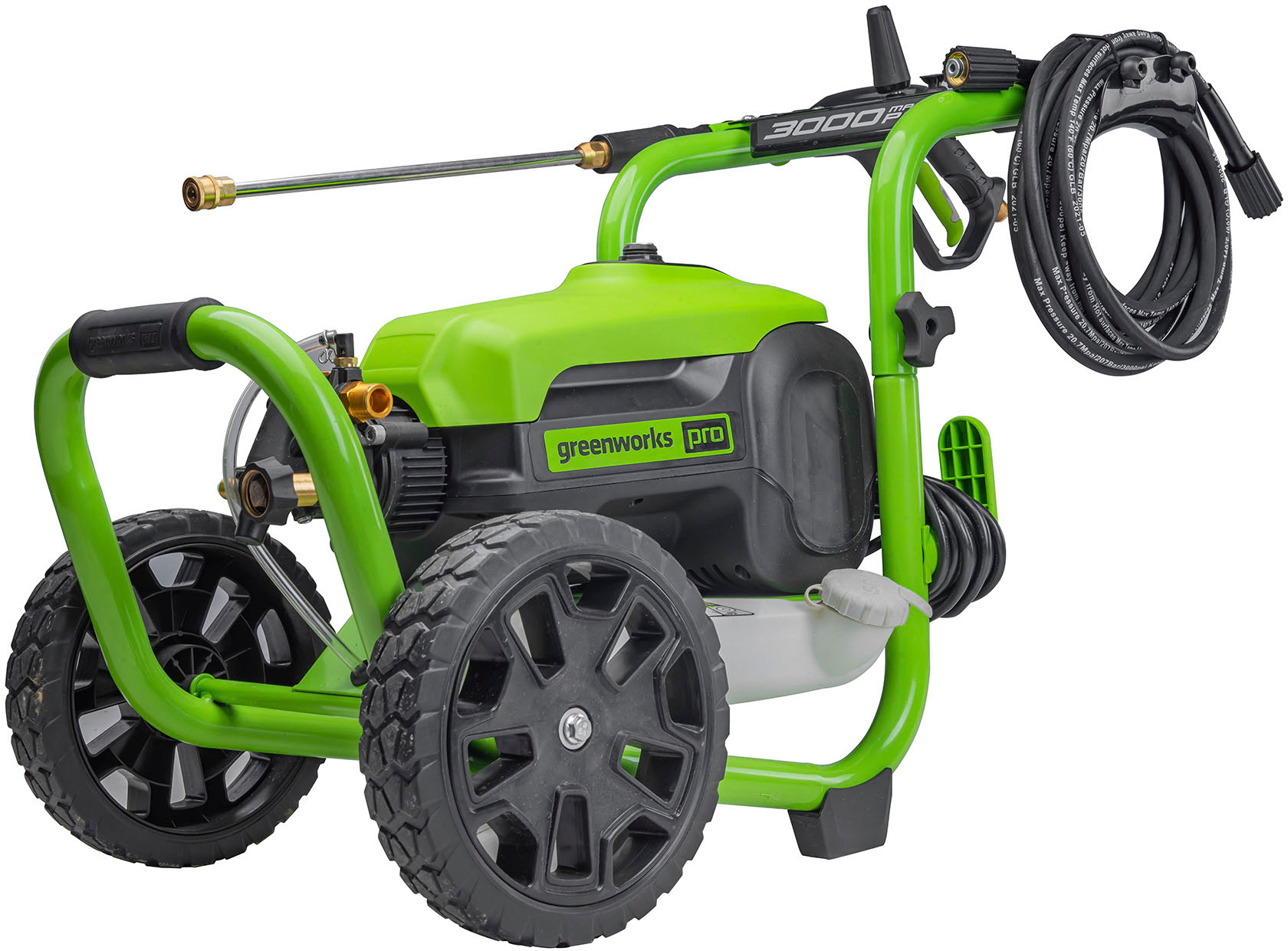 Greenworks Pro Electric Pressure Washer up to 3000 PSI at 2.0