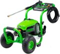 Front. Greenworks - Pro Electric Pressure Washer up to 3000 PSI at 2.0 GPM - Green.