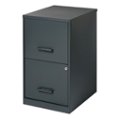 Alt View Zoom 11. Hirsh - Office Designs 18in. 2-Drawer Metal File Cabinet - Charcoal.