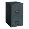 Alt View Zoom 12. Hirsh - Office Designs 18in. 2-Drawer Metal File Cabinet - Charcoal.