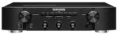 Front. Marantz - PM6007 155W 2-Ch Stereo Integrated Amplifier - Black.