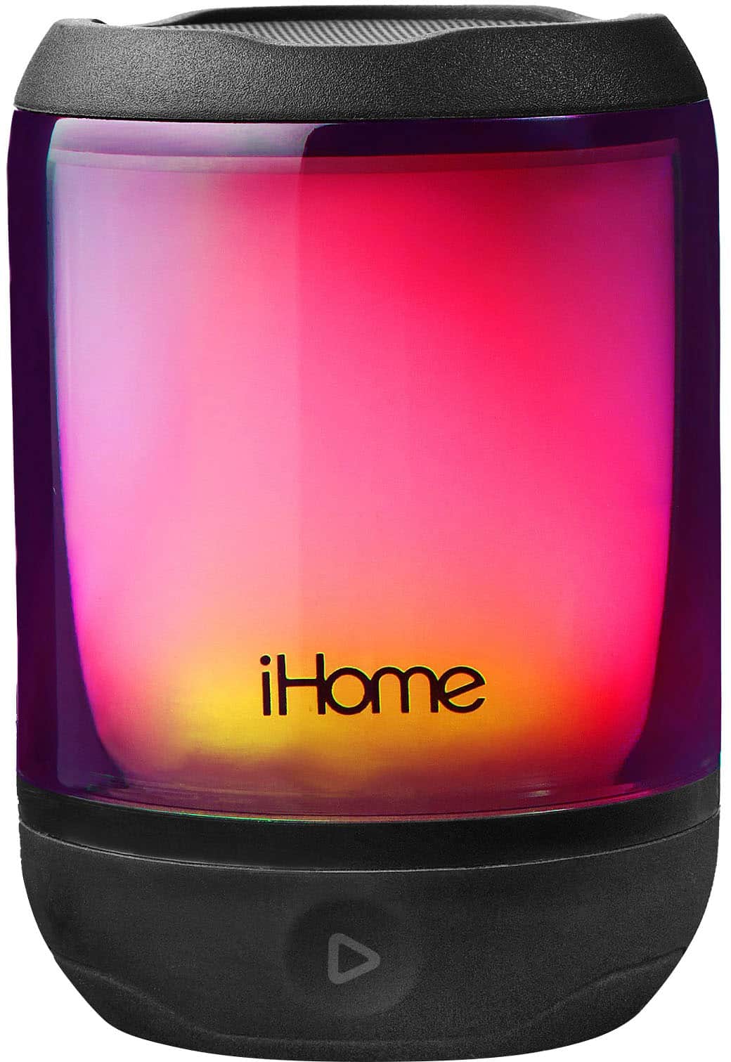 Alt View 22. iHome - Rechargeable Waterproof Bluetooth Mini Speaker - Black.