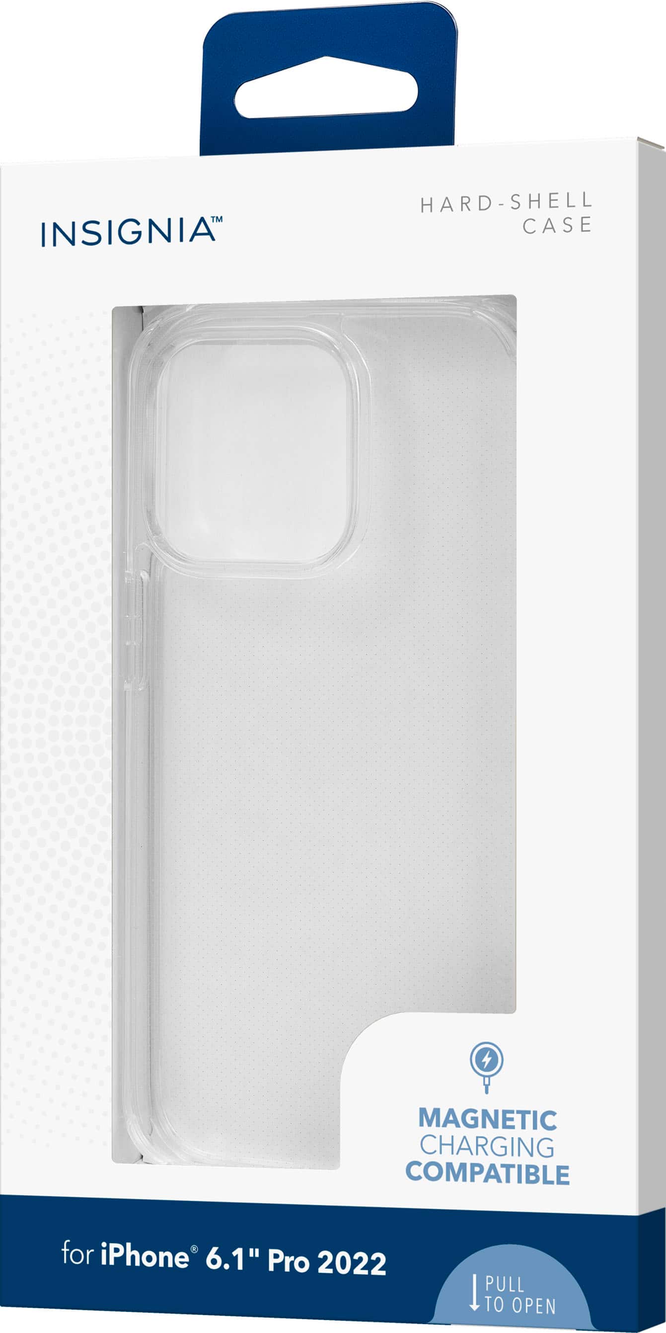 Alt View 12. Insignia™ - Hard-Shell Case for iPhone 14 Pro - Clear.