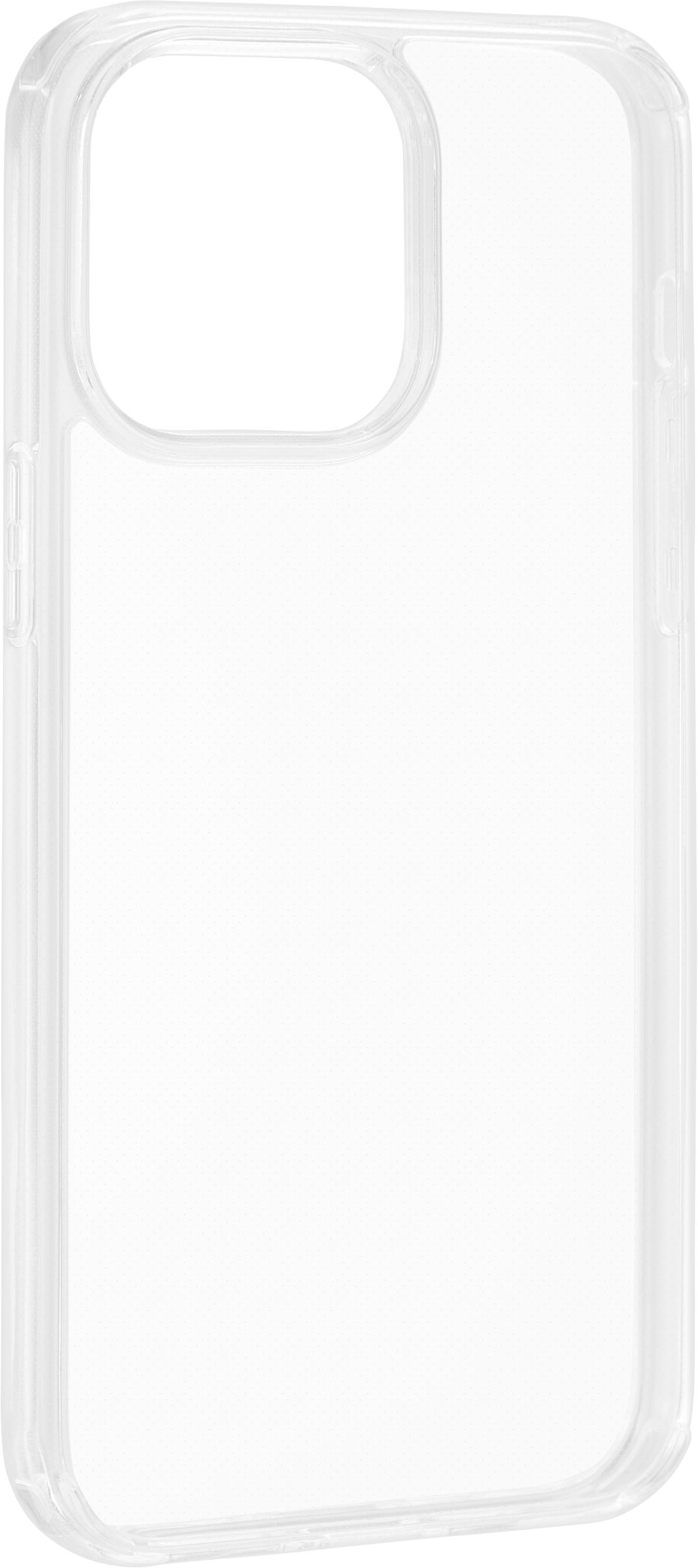 Insignia - Hard-Shell Case with MagSafe for iPhone 14 Pro Max - Clear/Black