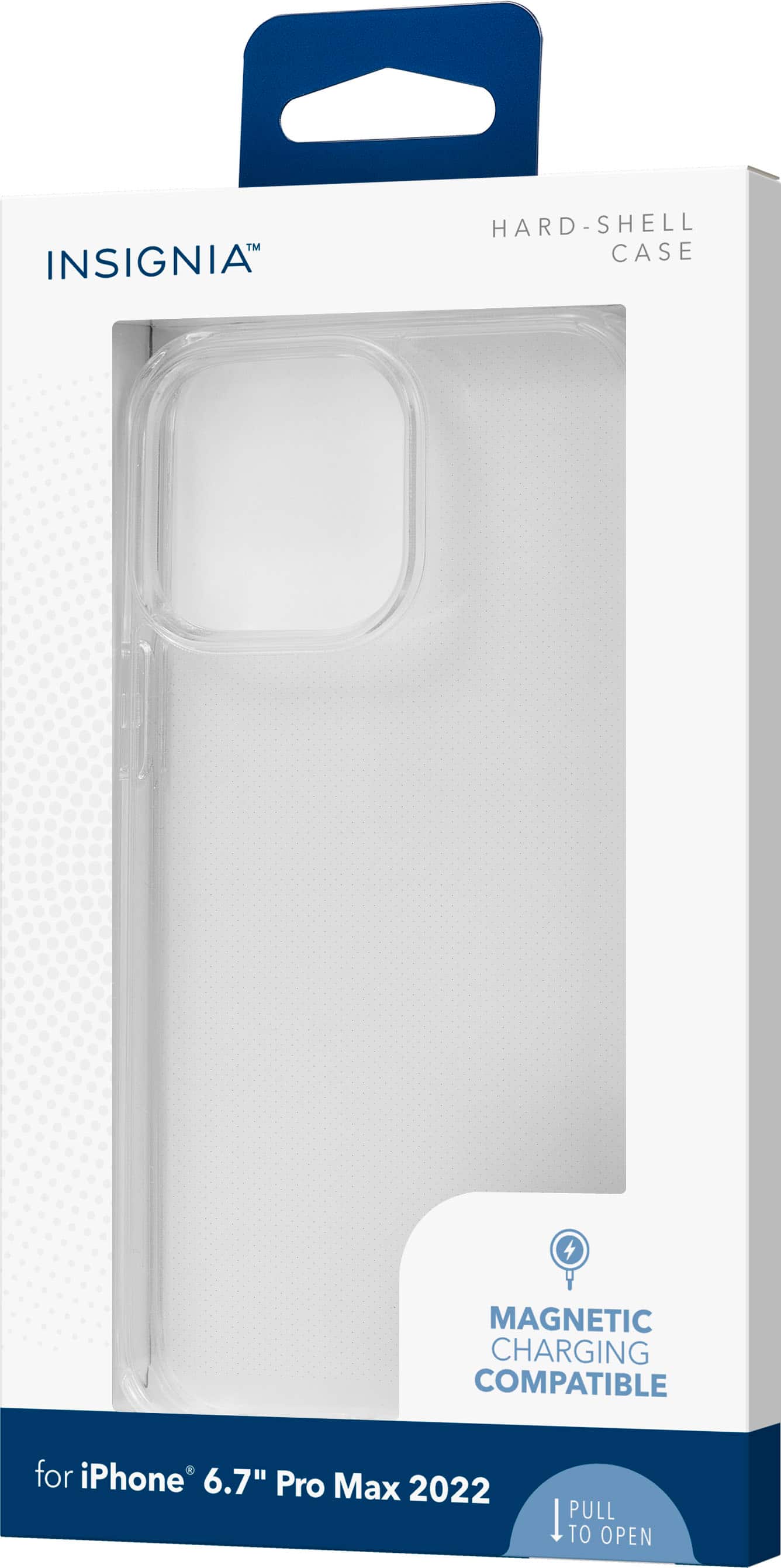 Alt View 12. Insignia™ - Hard-Shell Case for iPhone 14 Pro Max - Clear.