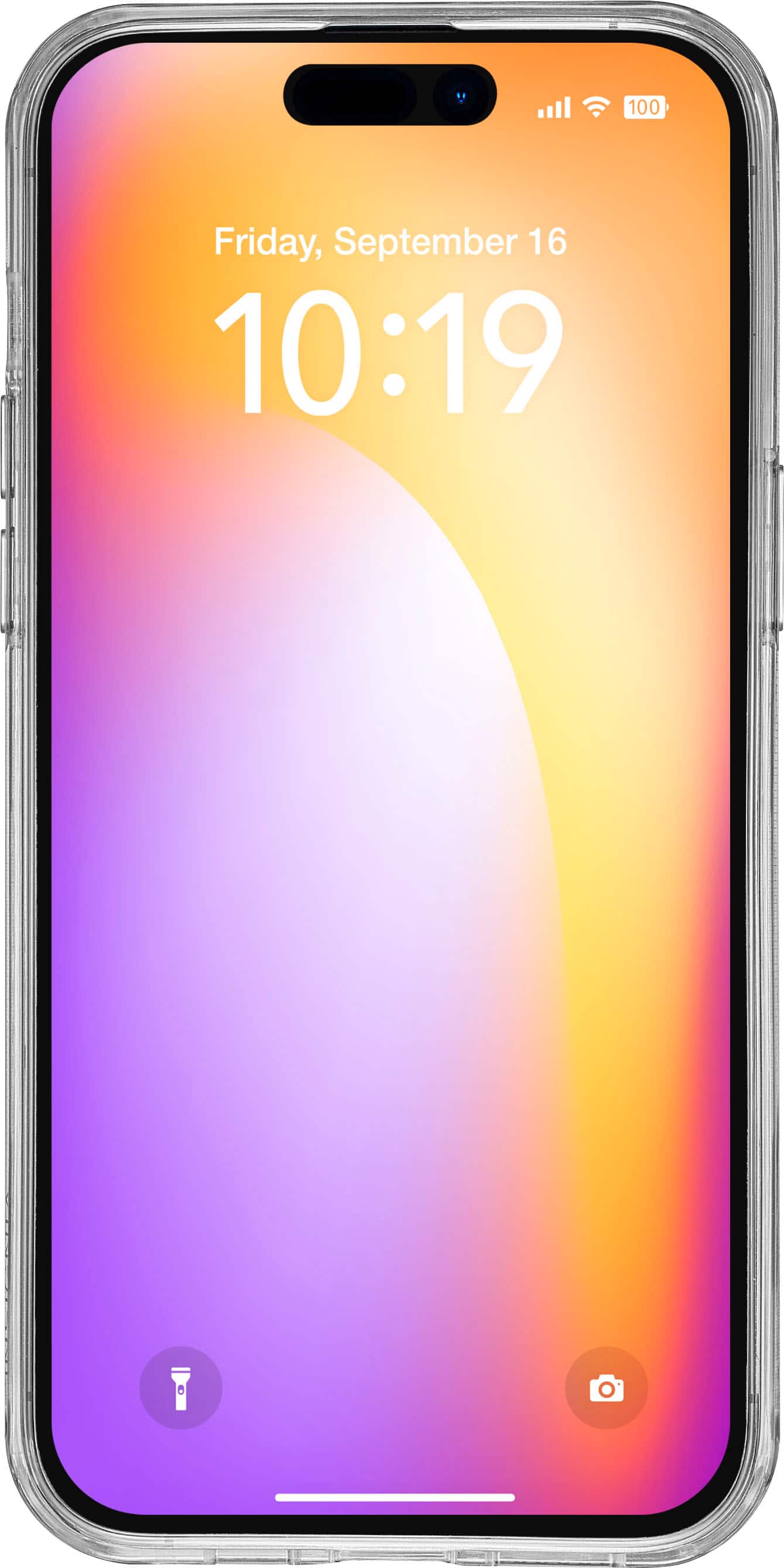 Alt View 15. Insignia™ - Hard-Shell Case for iPhone 14 Pro Max - Clear.