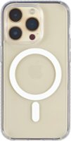 Insignia™ - Hard-Shell Case with MagSafe for iPhone 14 Pro - Clear - Front_Zoom