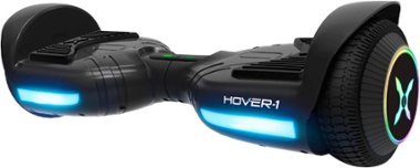 Hover-1 - Blast Electric Self-Balancing Scooter w/3 mi Max Operating Range & 7 mph Max Speed - Black - Angle_Zoom