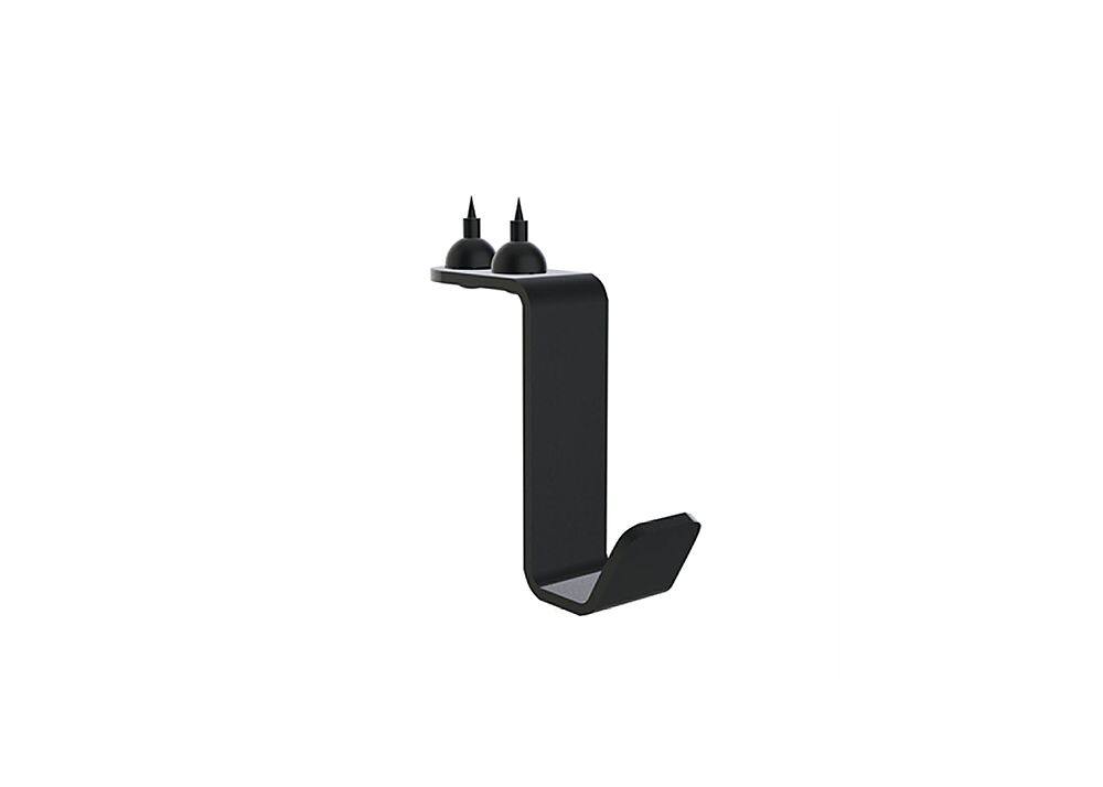 thumbnail image 2 of INVISIBLE FOLDING ALUMINUM Wall Mount Hook Headphones Holder Coat 2 of 9