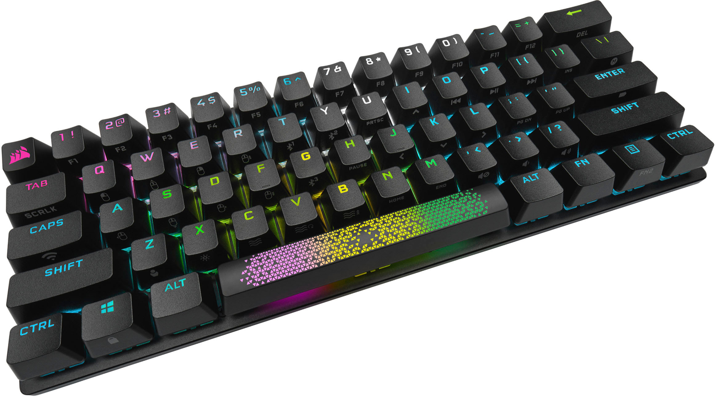 CORSAIR K65 PRO MINI RGB 65% Optical-Mechanical Gaming Keyboard Backlit RGB  LED, OPX Black CH-91A401A-NA - Best Buy