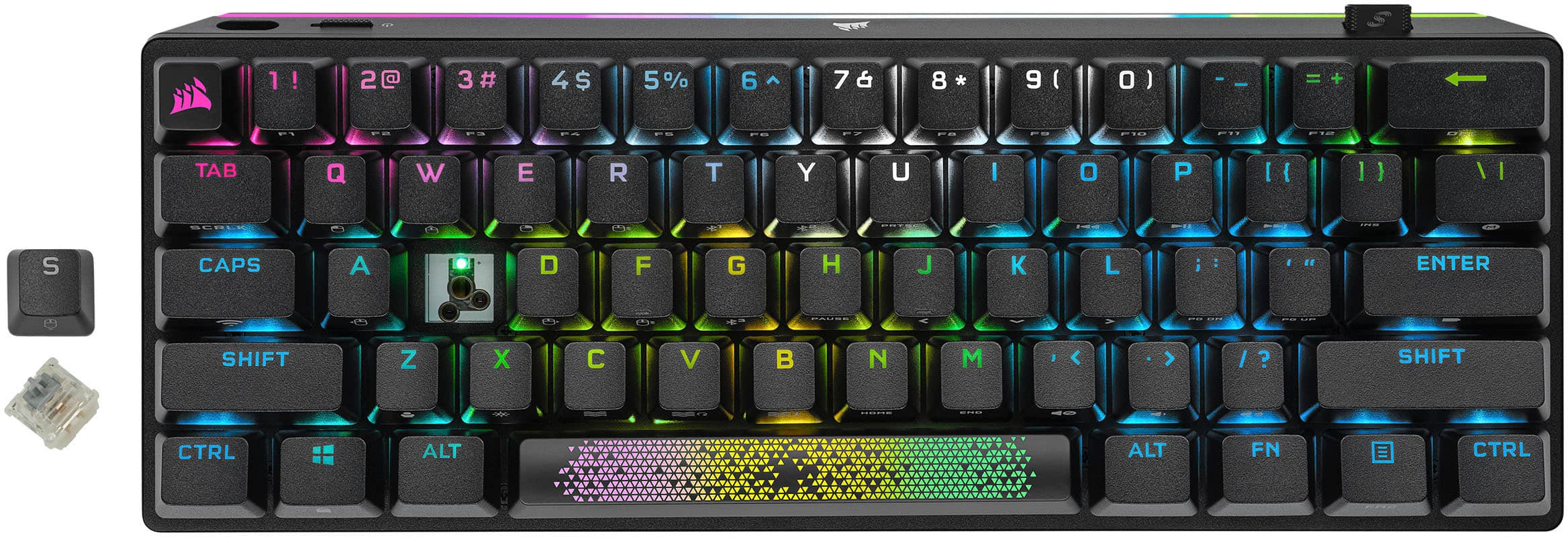 CORSAIR USB-A K70 PRO MINI RGB 60% ワイヤレスゲーミングキーボード