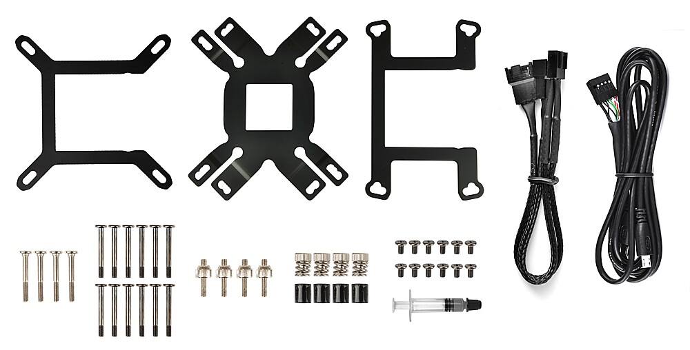 Alt View 21. Thermaltake - TOUGHLIQUID Ultra 360 AIO Liquid Cooler - Black.