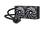 Front. Thermaltake - TOUGHLIQUID Ultra 240 AIO Liquid Cooler - Black.