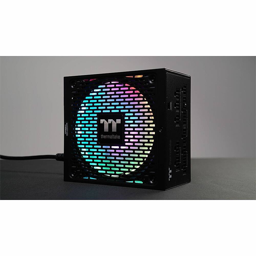 Alt View 33. Thermaltake - Toughpower GF2 650W ARGB 80 PLUS Gold Fully Modular Power Supply - Black.