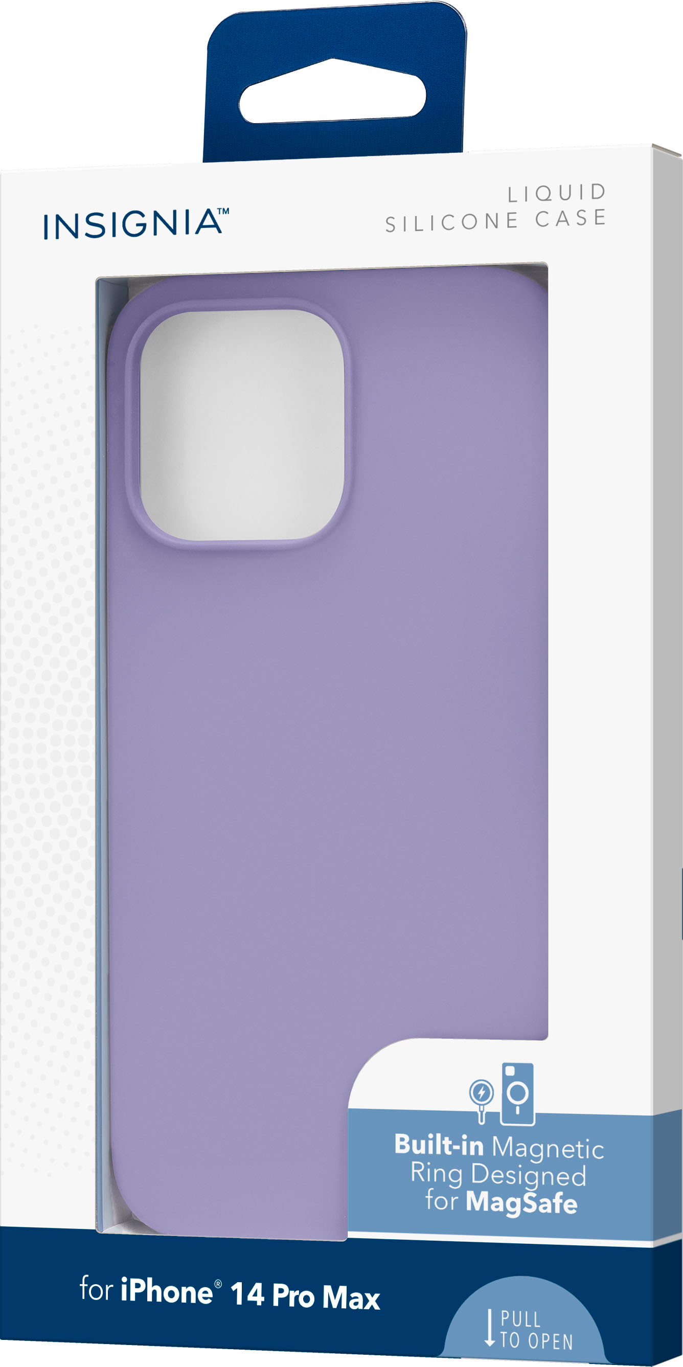 Insignia™ Liquid Silicone Case with MagSafe for iPhone 14 Pro Max Lavender  NS-14PMMSSILLV - Best Buy
