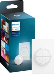 Philips - Hue Tap Dial Switch - White - Front_Zoom