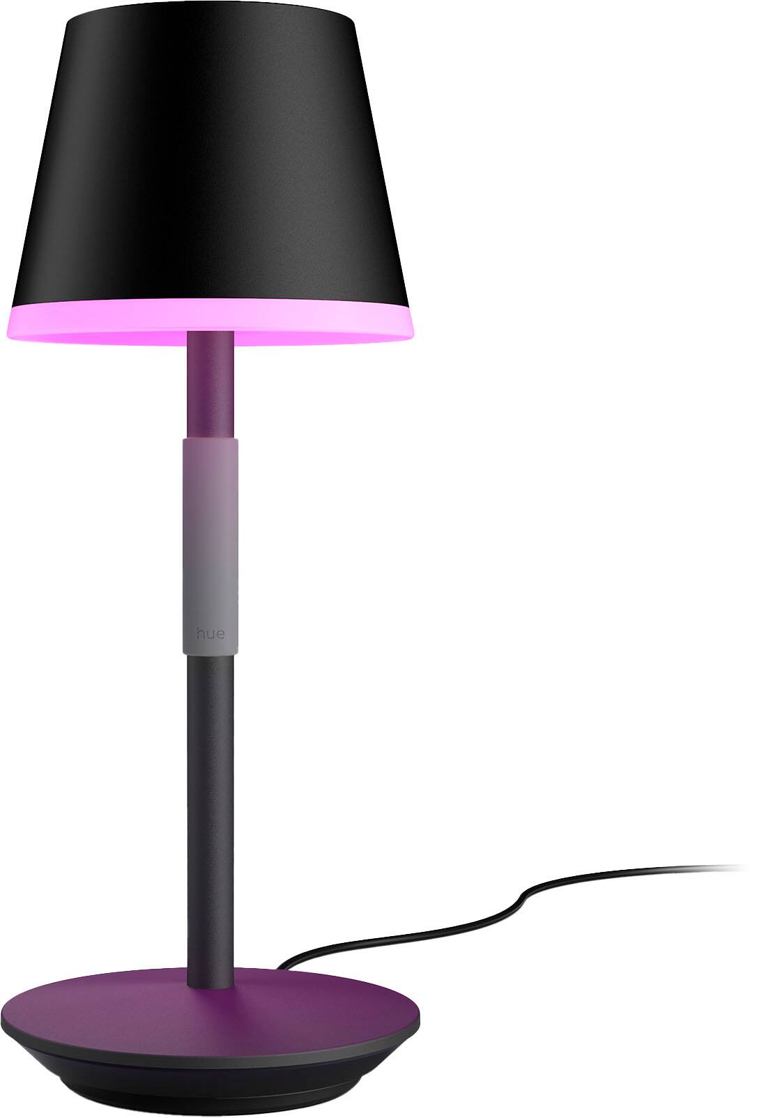 Angle. Philips - Hue Go Portable Table Lamp - Black.