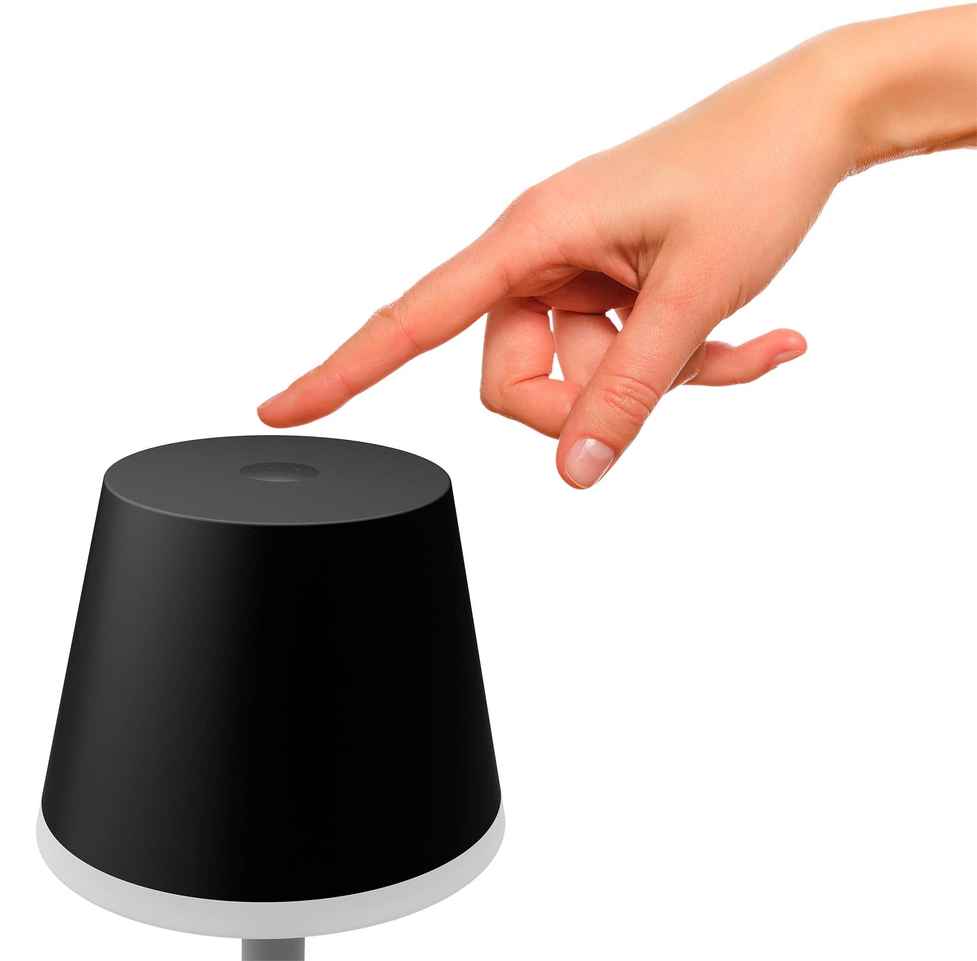 Alt View 14. Philips - Hue Go Portable Table Lamp - Black.