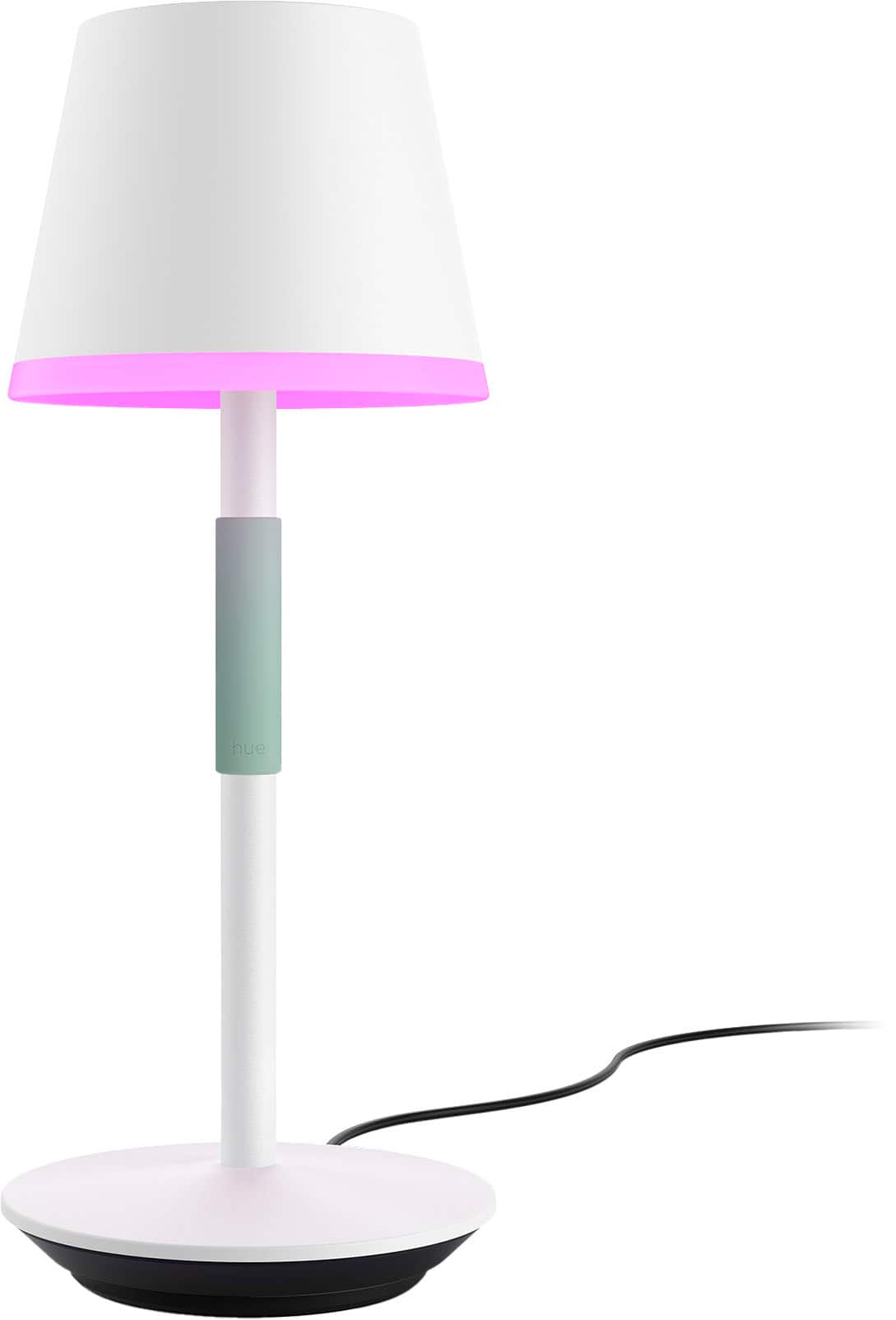 Angle. Philips - Hue Go Bluetooth Portable Table Lamp - White.