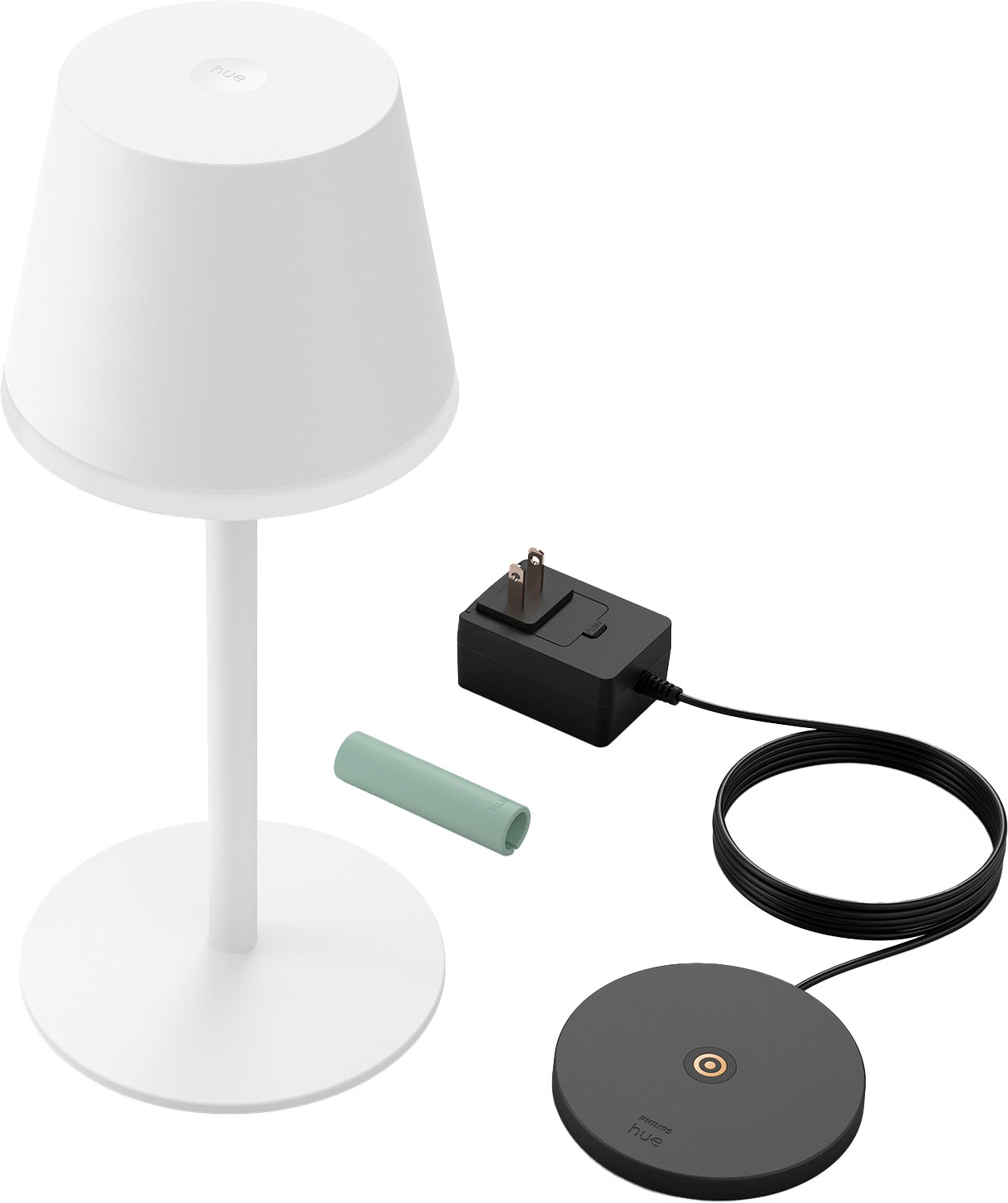 Philips Hue Go Portable Color Changing Smart LED Table Lamp with Bluetooth  7602031U7 - The Home Depot