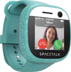Spacetalk - Adventurer 4G Kids Smart Watch Phone and GPS Tracker - Ocean - Front_Zoom