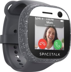 Spacetalk - Adventurer 4G Kids Smart Watch Phone and GPS Tracker - Midnight - Front_Zoom