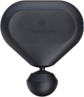 Therabody - Theragun mini (2nd Gen) Bluetooth + App Enabled Portable Massage Gun & 30% Lighter (Latest Model) - Black - Angle_Zoom