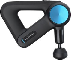 Therabody - Theragun PRO (5th Gen) Bluetooth + App Enabled Massage Gun + 6 Attachments, 60lbs Force (Latest Model) - Black - Left_Zoom