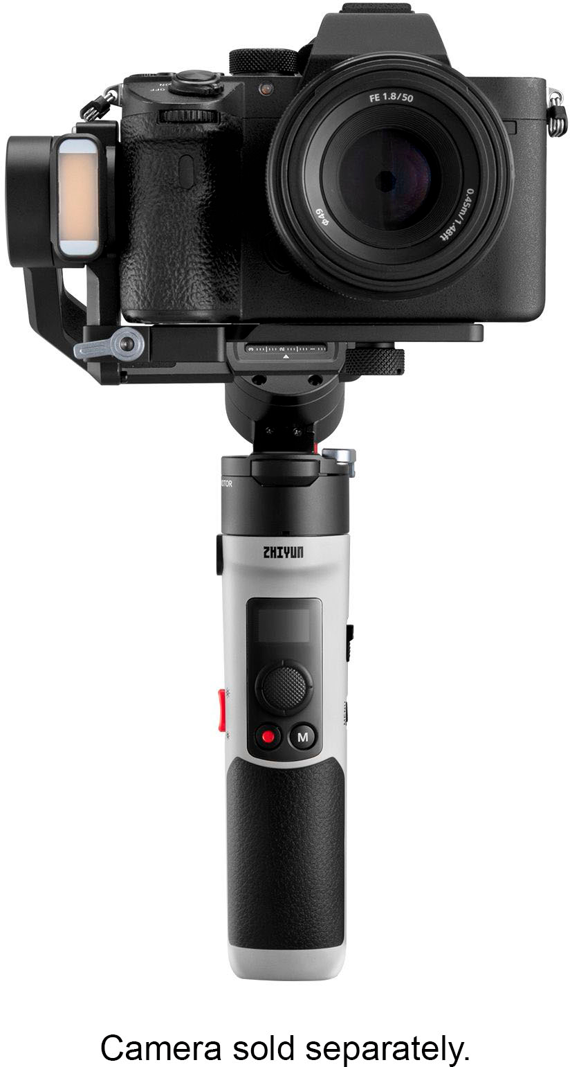 Zhiyun Crane M2S Handheld 3-Axis Gimbal Stabilizer for Camera and  Smartphones with detachable tri-pod stand Gray Crane M2S Standard - Best Buy