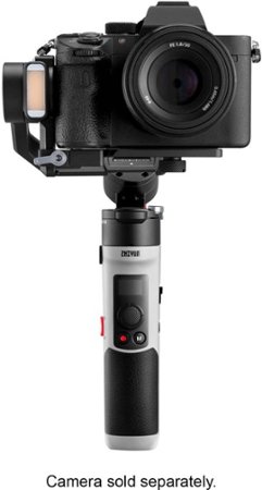 Zhiyun - Crane-M2 S 3-Axis Gimbal Stabilizer for Smartphones, Action, or Mirrorless Cameras with Detachable Tri-pod Stand - Gray