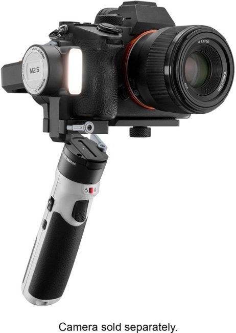 Zhiyun - Crane-M2 S 3-Axis Gimbal Stabilizer for Smartphones, Action, or Mirrorless Cameras with Detachable Tri-pod Stand - Gray_1