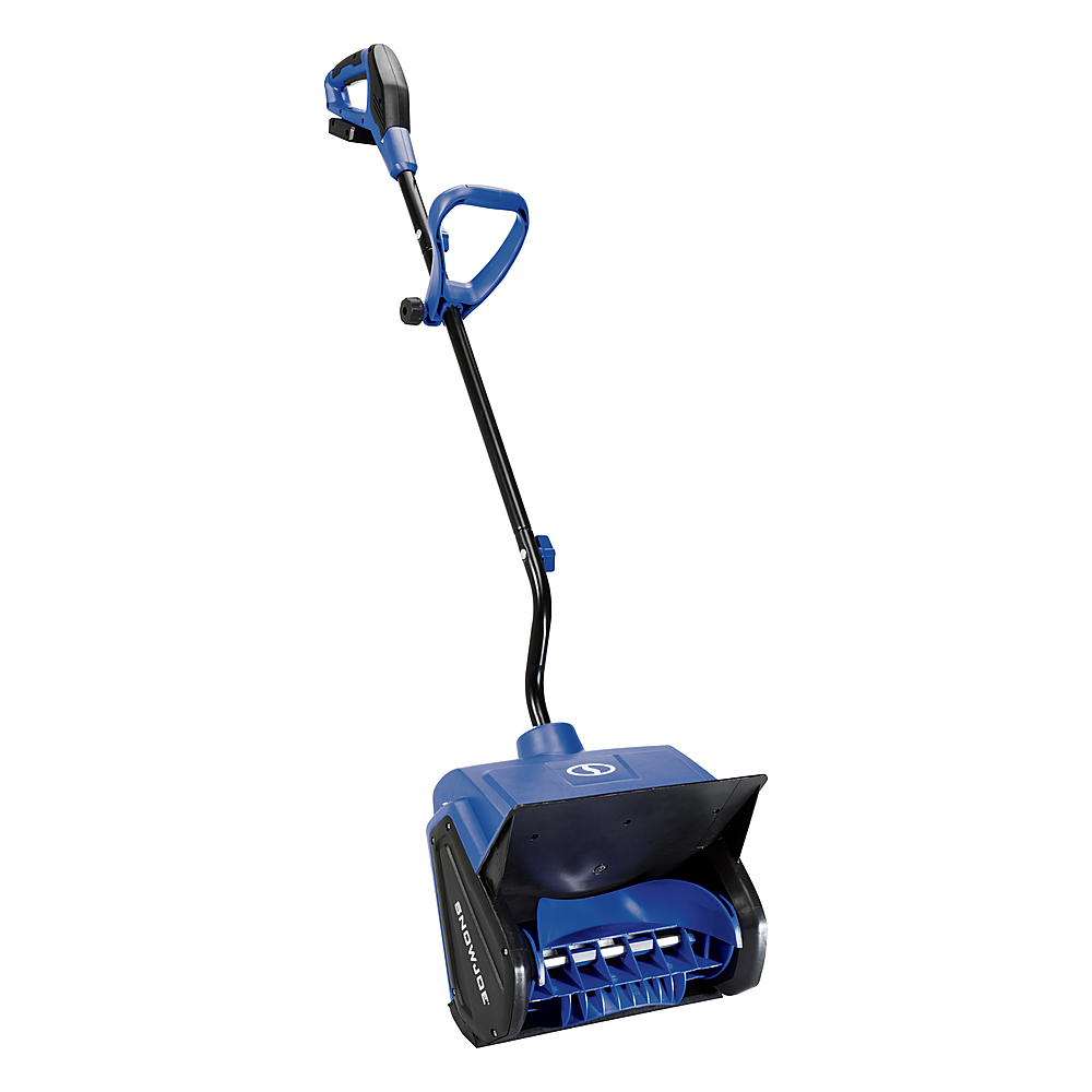 Angle View: Snow Joe - 24-Volt iON+ Cordless Snow Shovel | 13-Inch | Tool Only - Blue