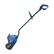 Left. Snow Joe - 24-Volt iON+ Cordless Snow Shovel | 13-Inch | Tool Only - Blue.